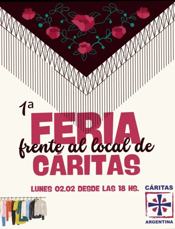 1° FERIA DE CÁRITAS EN SAN VICENTE