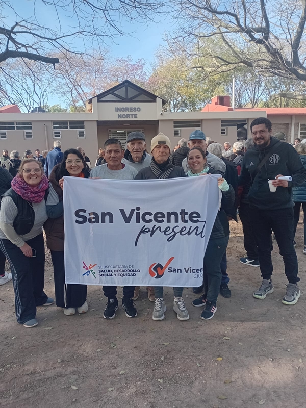 SAN VICENTE PARTICIPÓ EN “SANTA FE EN MOVIMIENTO"