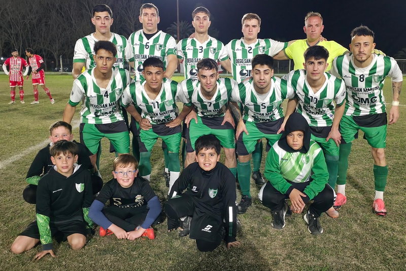 FUTBOL: LA VERDE PUSO PRIMERA Y GANÓ EN CASA