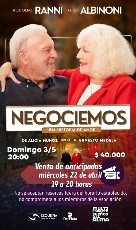 RODOLFO RANNI y LUISA ALBINONI LLEGAN A SAN VICENTE