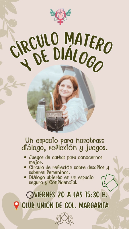 1° CIRCUITO MATERO Y DE DIÁLOGO EN COLONIA MARGARITA