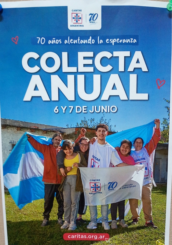 COLECTA ANUAL DE CARITAS NACIONAL EN SAN VICENTE