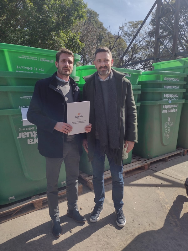 SAN VICENTE RECIBIÓ EQUIPAMIENTO PARA MEJORAR EL TRATAMIENTO DE RESIDUOS