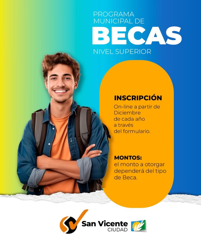 PROGRAMA MUNICIPAL DE BECAS - NIVEL SUPERIOR