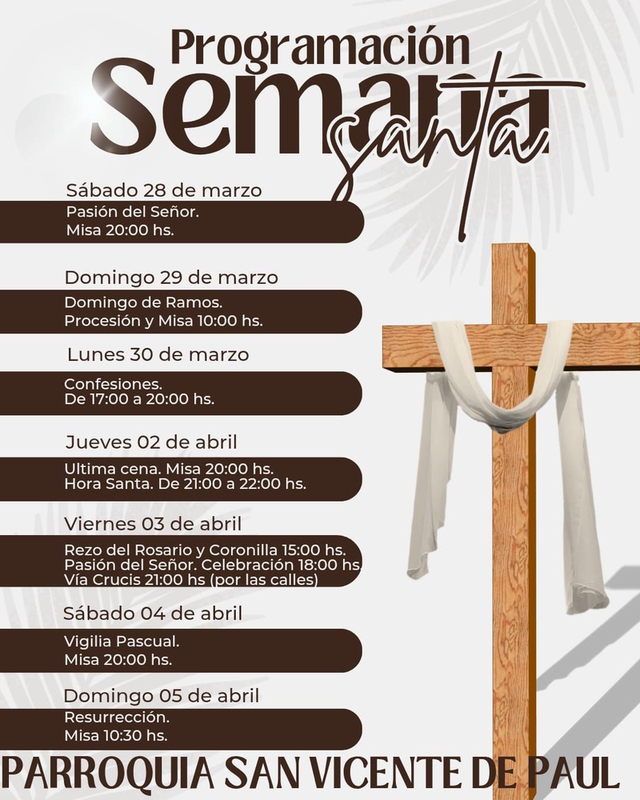 SEMANA SANTA EN SAN VICENTE