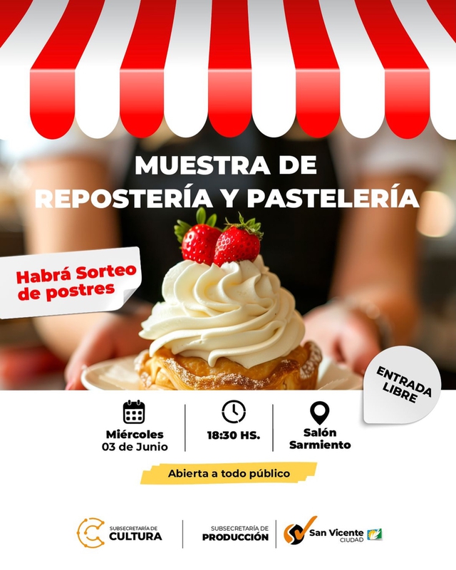 MUESTRA DE REPOSTERÍA Y PASTELERÍA EN SAN VICENTE