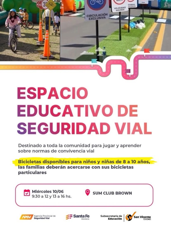 SAN VICENTE, SEDE PROVINCIAL DE LA JORNADA DE EDUCACIÓN VIAL