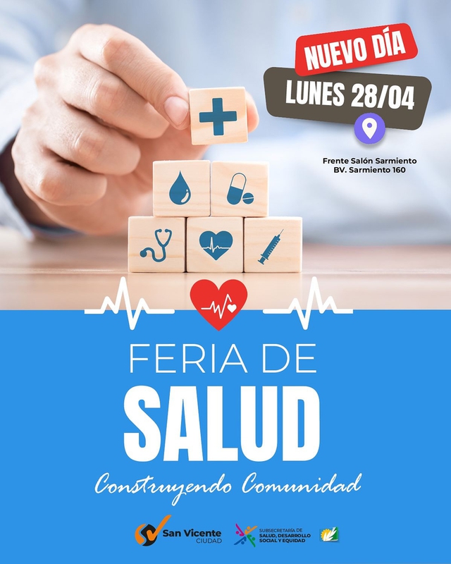 SE VIENE UNA FERIA DE LA SALUD EN SAN VICENTE