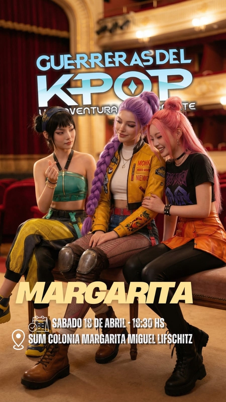 LAS GUERRERAS DEL K-´POP EN COLONIA MARGARITA