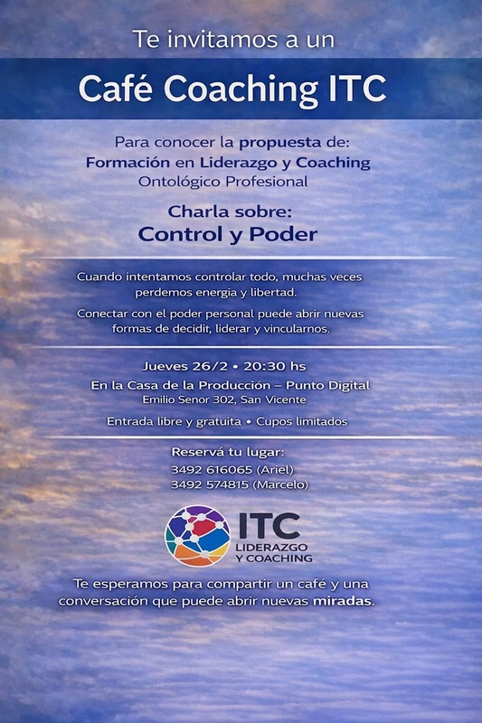 CAFÉ COACHING ITC EN SAN VICENTE