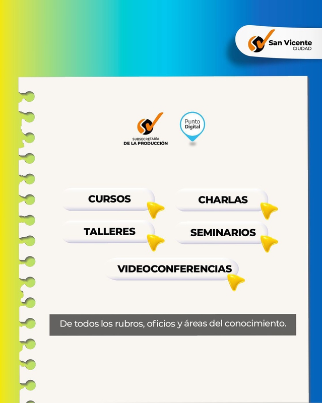 CONVOCATORIA ABIERTA A PROFESIONALES, DOCENTES E IDÓNEOS DE SAN VICENTE