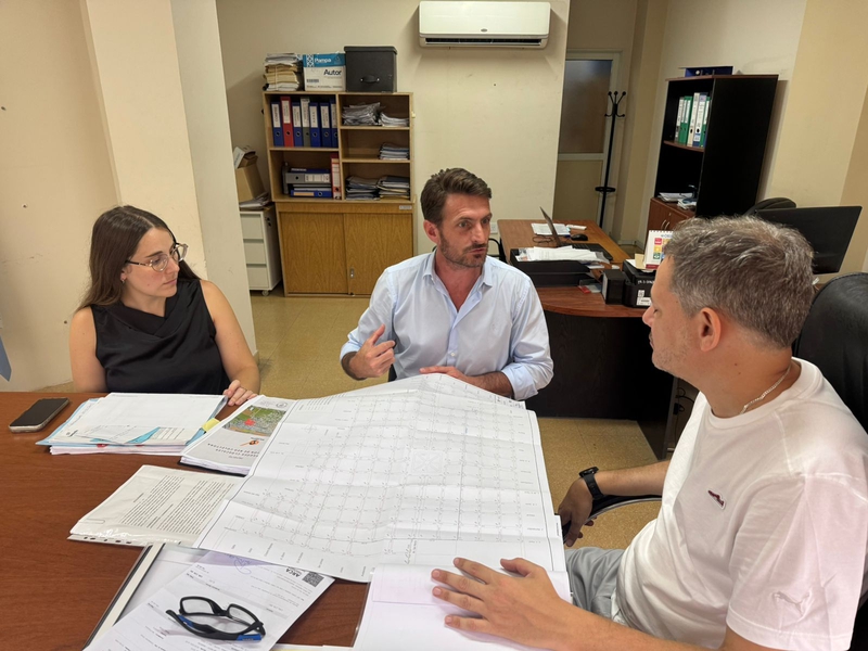 NOVEDADES EN LA OBRA DE CLOACAS EN SAN VICENTE