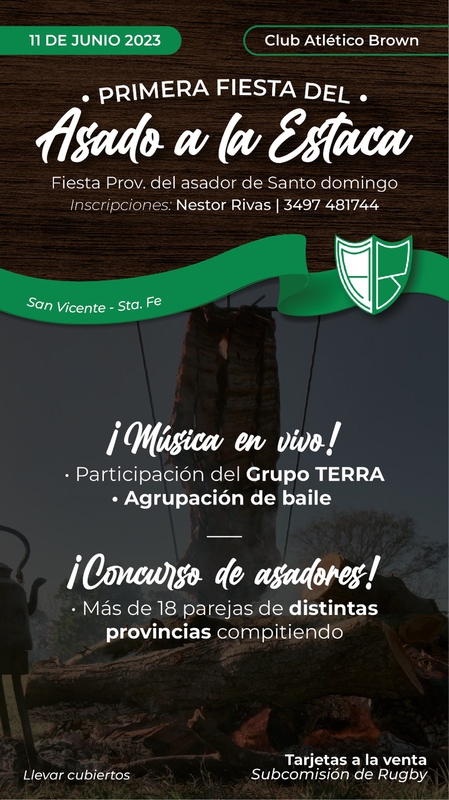 SE VIENE LA 17° FIESTA PROVINCIAL DEL ASADO A LA ESTACA