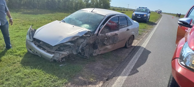 ACCIDENTE SOBRE LA RUTA 34