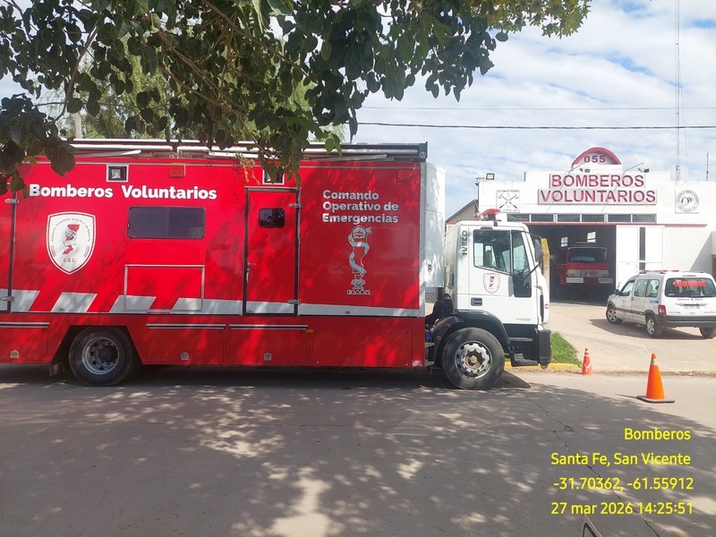 CAPACITACIÓN TEÓRICO PRACTICA DE BOMBEROS VOLUNTARIOS DE SAN VICENTE