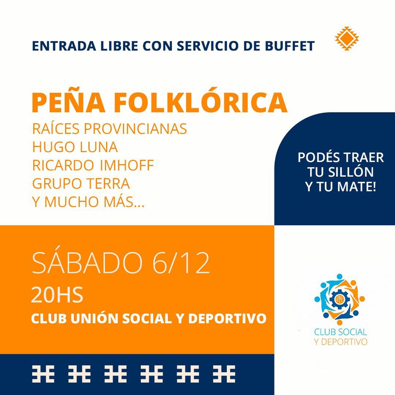 PEÑA FOLKLÓRICA EN COLONIA MARGARITA