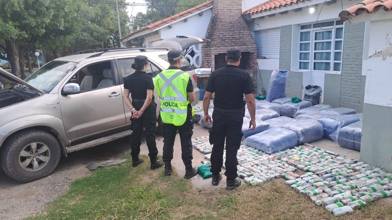NARCOTRAFICO EN RUTA NACIONAL 34