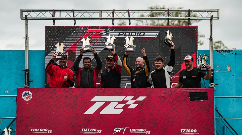 FIAT 600 TZ: ANDRÉS SCHWAB GANÓ EN LA ÚLTIMA DEL AÑO EN RAFAELA