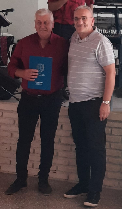 ALCIDES CALVO COMPARTIÓ LAS FIESTAS PATRONALES DE AURELIA JUNTO A LOS VECINOS DE LA LOCALIDAD