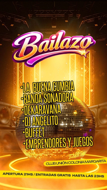 HAY BAILAZO 2 EN COLONIA MARGARITA