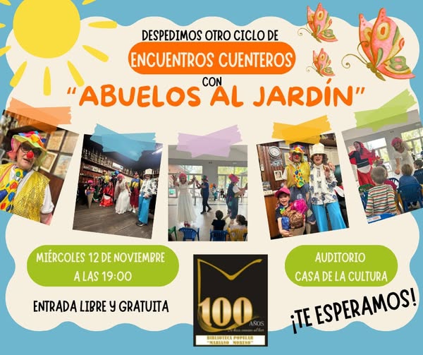 DESPEDIMOS EL CICLO ENCUENTROS CUENTEROS