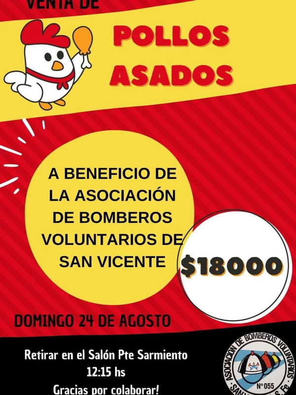 VENTA DE POLLOS ASADO EN SAN VICENTE