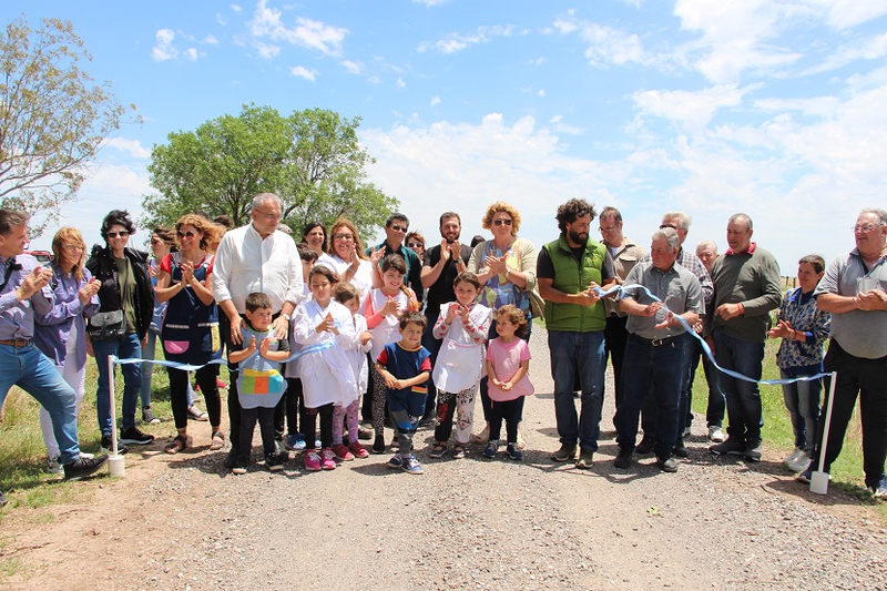 EN BAUER Y SIGEL SE HABILITÓ UNA TRAZA INTERVENIDA CON EL PROGRAMA CAMINOS DE LA RURALIDAD
