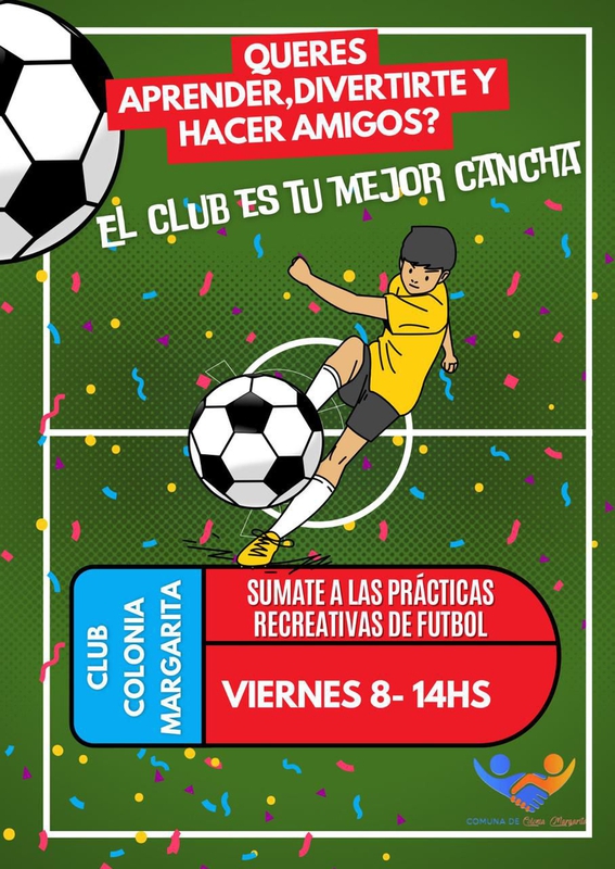 FUTBOL RECREATIVO EN COLONIA MARGARITA