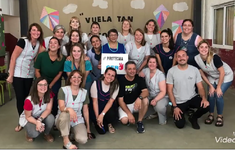 ESCUELA ESPECIAL DE SAN VICENTE: SUMATE A LA CAMPAÑA "PIROTECNIA CERO".