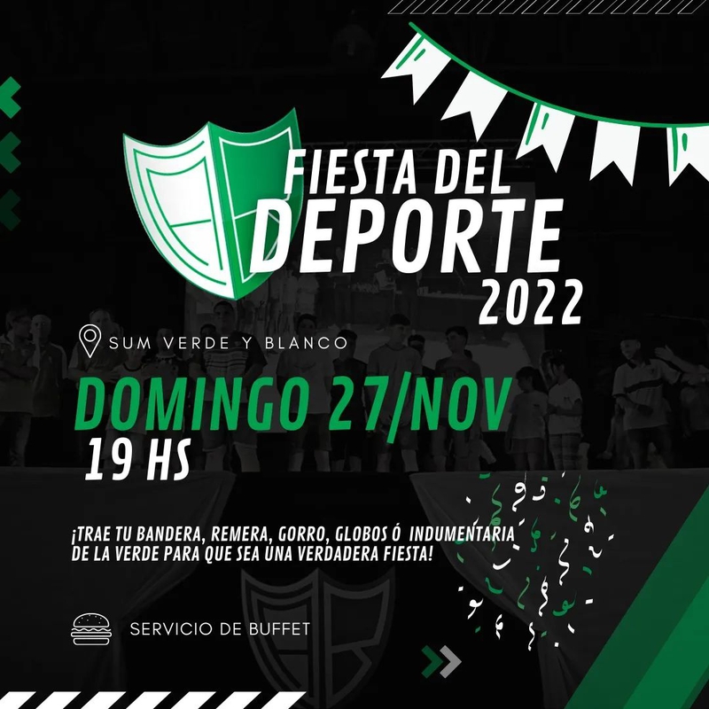 SE VIENE LA 24° FIESTA DEL DEPORTE EN EL CLUB A. BROWN