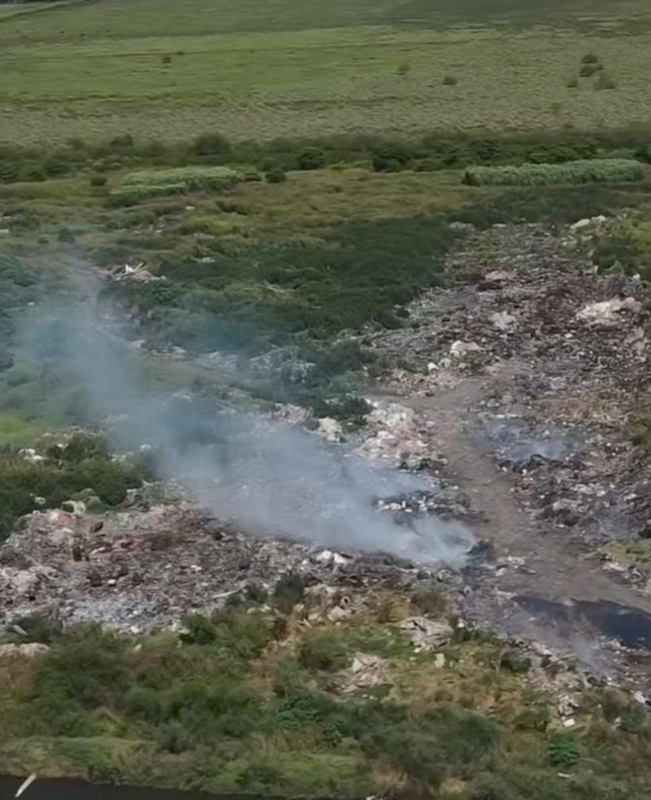 TRABAJOS DE REACONDICIONAMIENTO EN EL BASURAL DE SAN VICENTE
