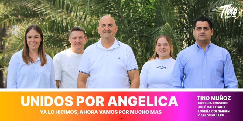 ANGÉLICA: JUAN "TINO" MUÑOZ BUSCA SER PRESIDENTE COMUNAL