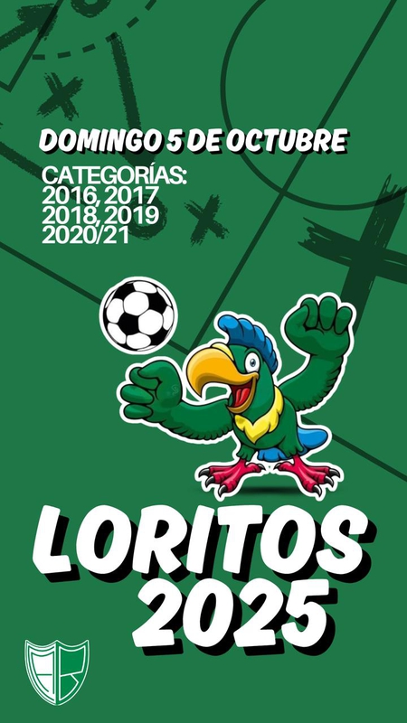 SE VIENE LORITOS 2025, ENCUENTRO DE FUTBOL DE ESCUELITA DE LA VERDE