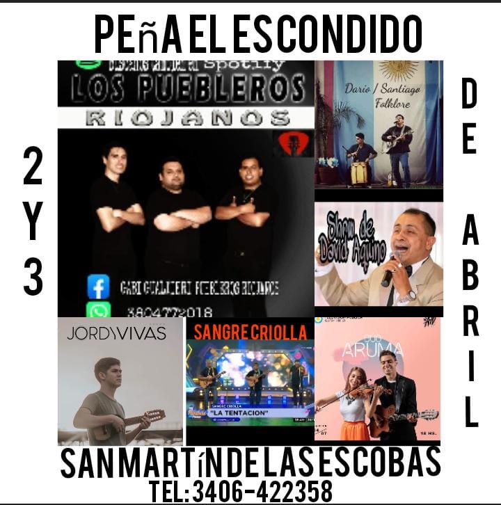 VUELVE LA PEÑA EL ESCONDIDO A LA REGIÓN