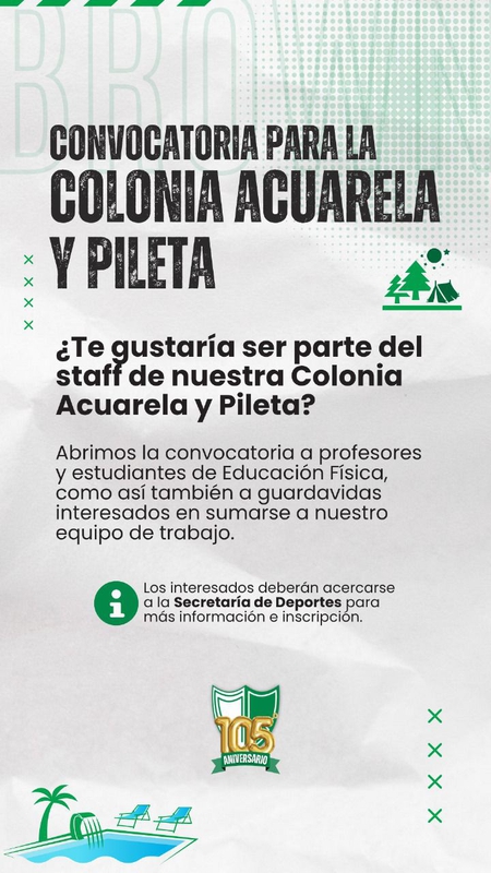 BROWN YA PIENSA EN EL VERANO