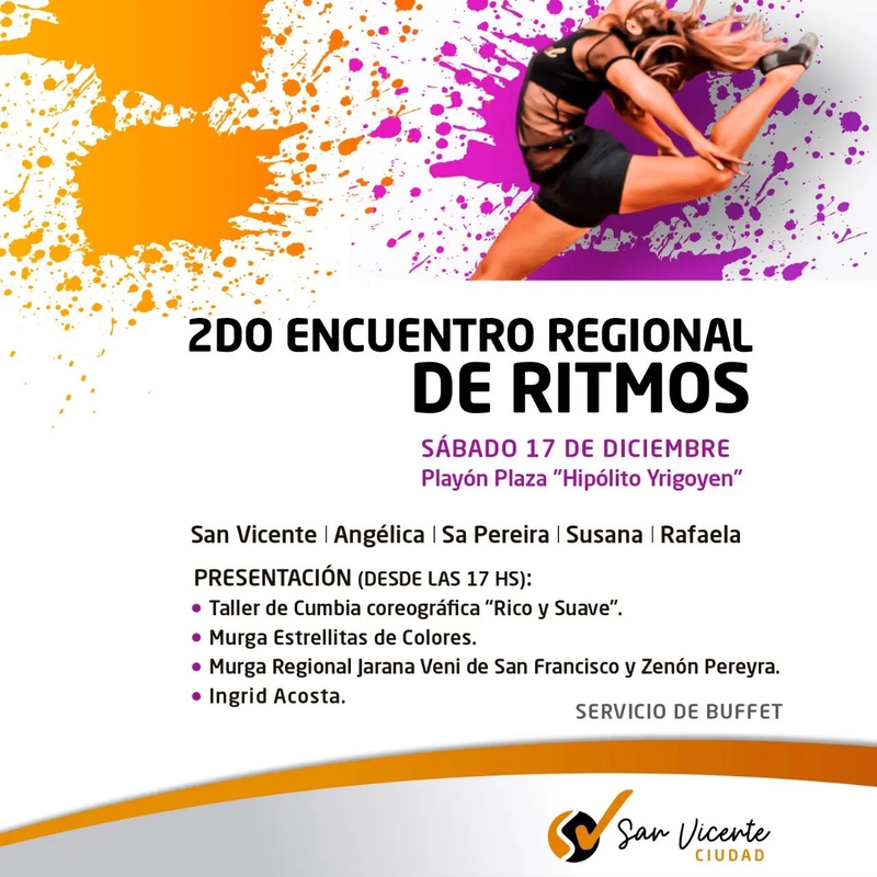 2° ENCUENTRO REGIONAL DE RITMOS