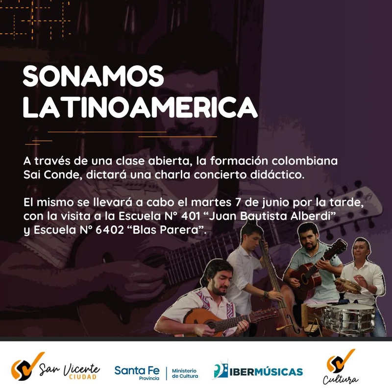 SONAMOS LATINOAMÉRICA VA A LA ESCUELA