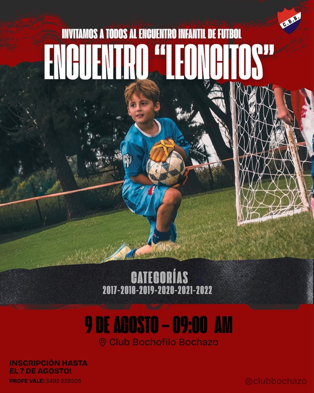 TODO LISTO PARA EL LEONCITOS 2026.