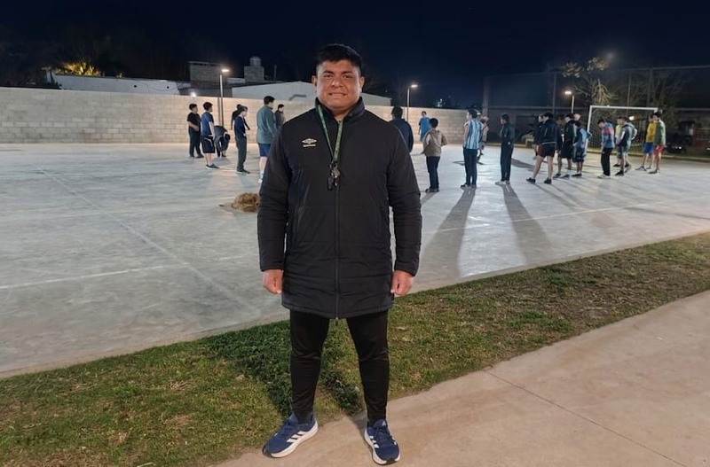 EMILIANO PAEZ.- NUEVO DT DE FUTSAL DE VECINAL SAN CAYETANO.
