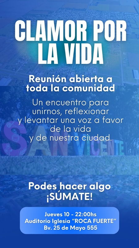MENSAJES DE LA IGLESIAS DE SAN VICENTE POR EL DIA DE LA PREVENCIÓN DEL SUICIDIO.