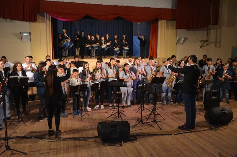 LA BANDA SINFÓNICA PARTICIPÓ DEL ENCUENTRO DE BANDAS Y ORQUESTAS