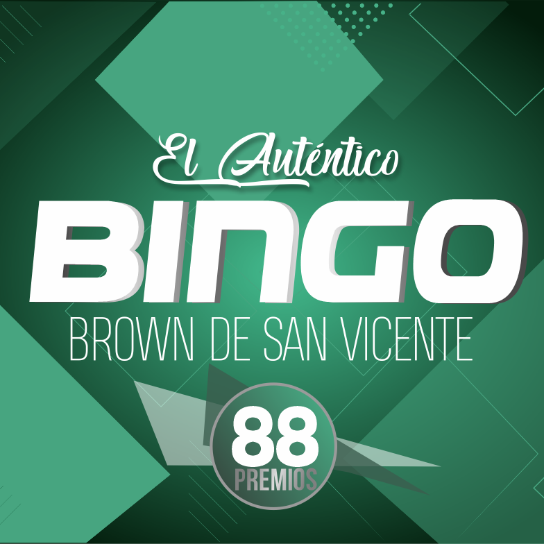 Ganadores del Sorteo Mensual del Bingo del Club Atlético Brown.