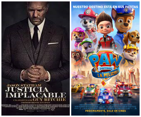 CARTELERA BROWN CINEMA: 2 Opciones para el próximo fin de semana.