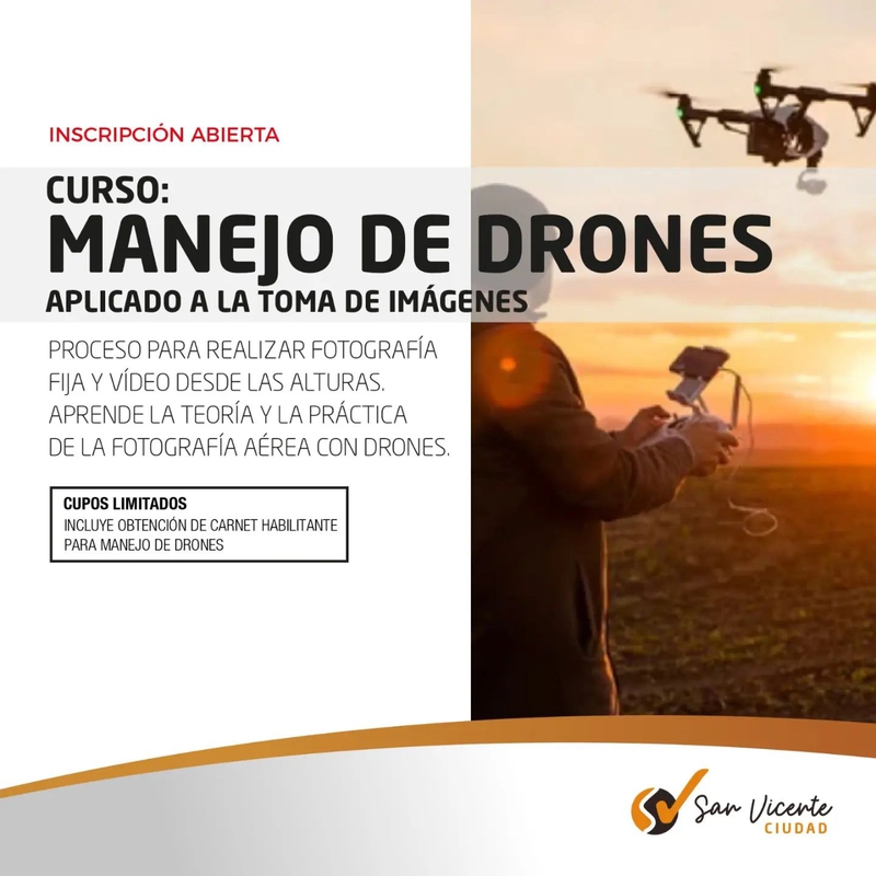 MANEJO DE DRONES APLICADO A LA TOMA DE IMÁGENES