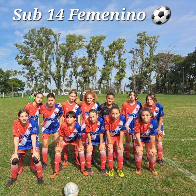 FUTBOL FEMENINO -DEBUT OFICIAL CON LA SUB 14