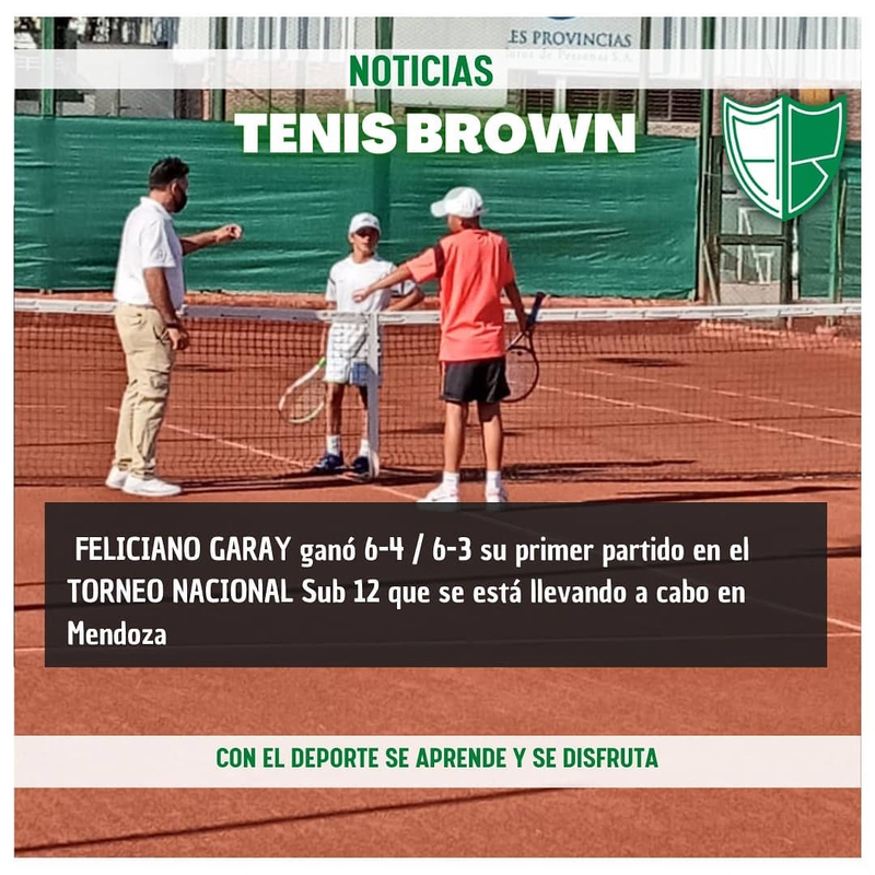 TENIS - Franco Garay fue 5to en el Nacional.