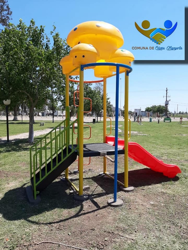 La Plaza Pública de Colonia Margarita está renovada
