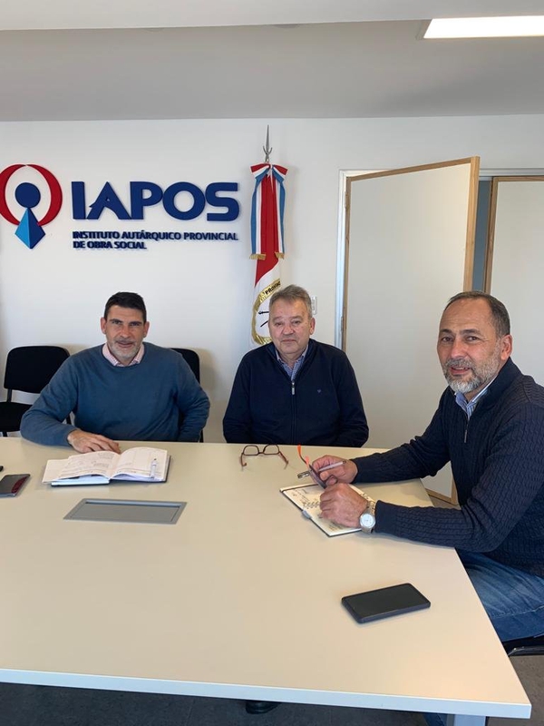 AUDIENCIA CON EL DIRECTOR DE IAPOS