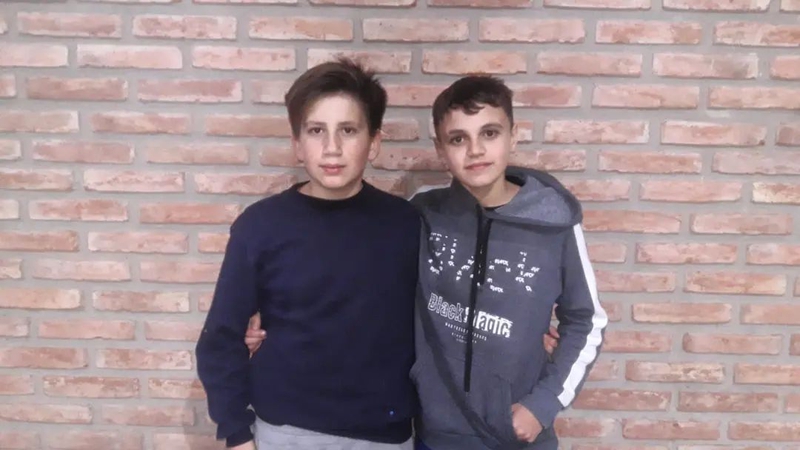 El arquero Matías Gino Migliore y el defensor Andrés Cuffia jugarán el Torneo Provincial representando a la Liga Rafaelina SUB 12.
