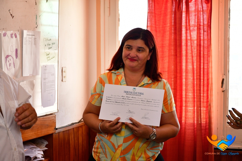 ACTO DE ASUNCIÓN DE MARÍA "TITI" MURATORE.
